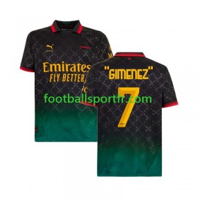 Tenue AC Milan Santiago Gimenez 7 Quatrième 2024-2025 Maillot de Foot